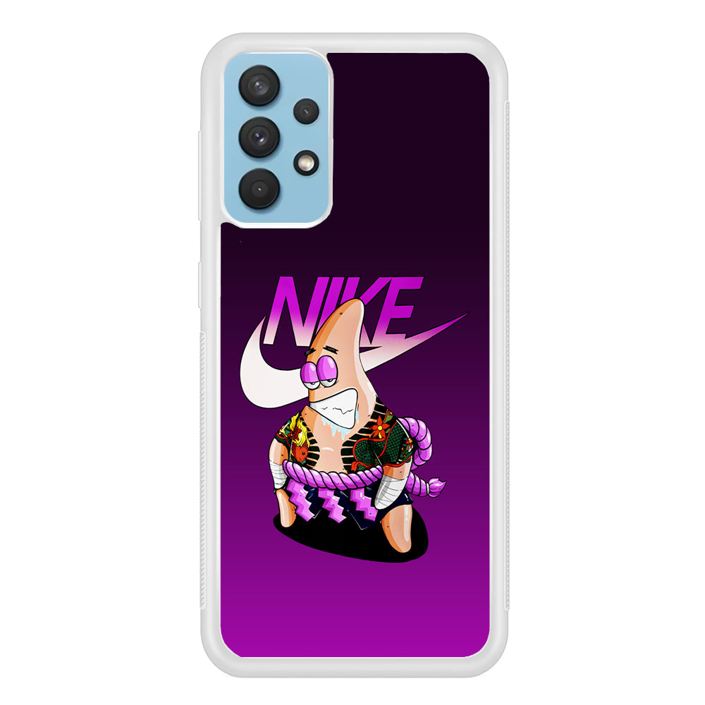 Nike Patrick Star Gangster Samsung Galaxy A32 Case