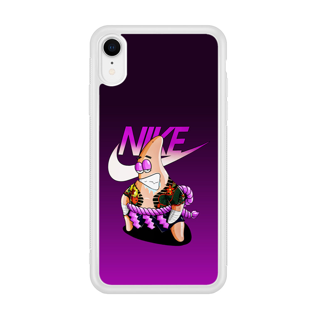 Nike Patrick Star Gangster iPhone XR Case