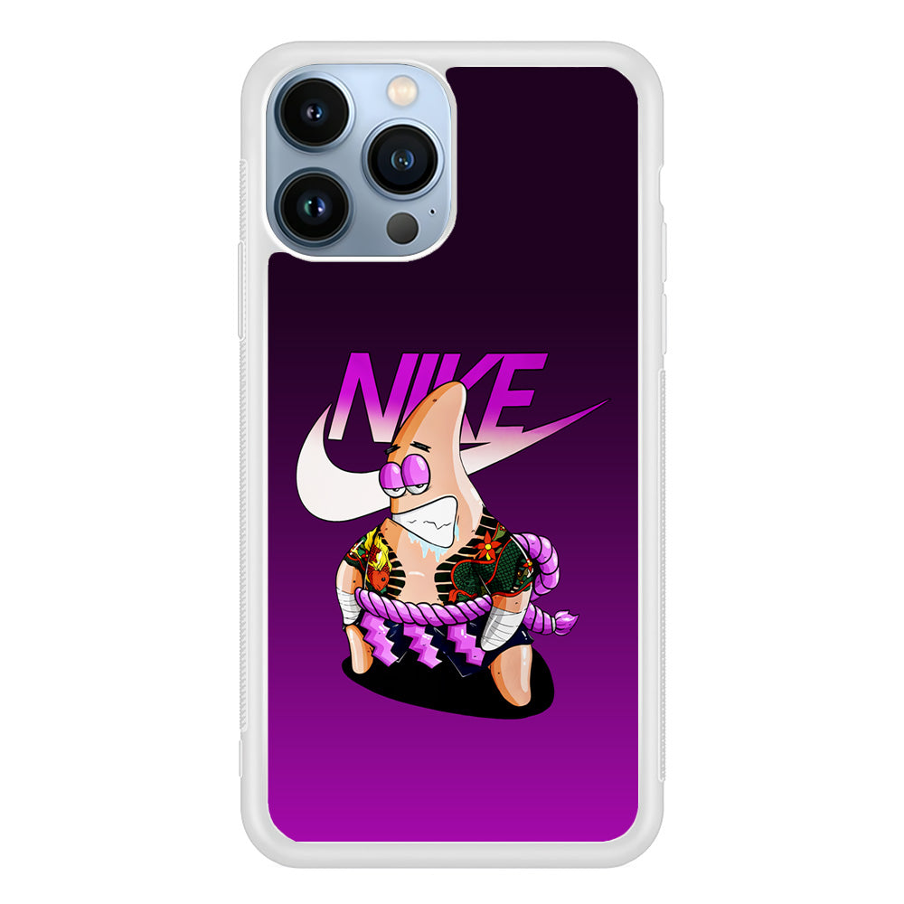 Nike Patrick Star Gangster iPhone 13 Pro Case