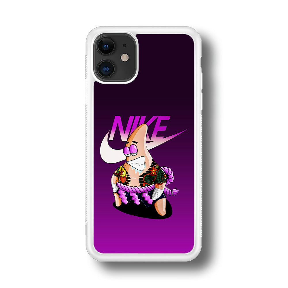 Nike Patrick Star Gangster iPhone 11 Case