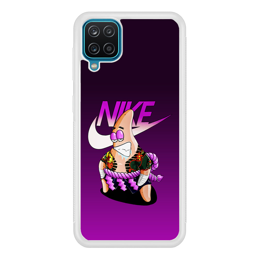 Nike Patrick Star Gangster Samsung Galaxy A12 Case