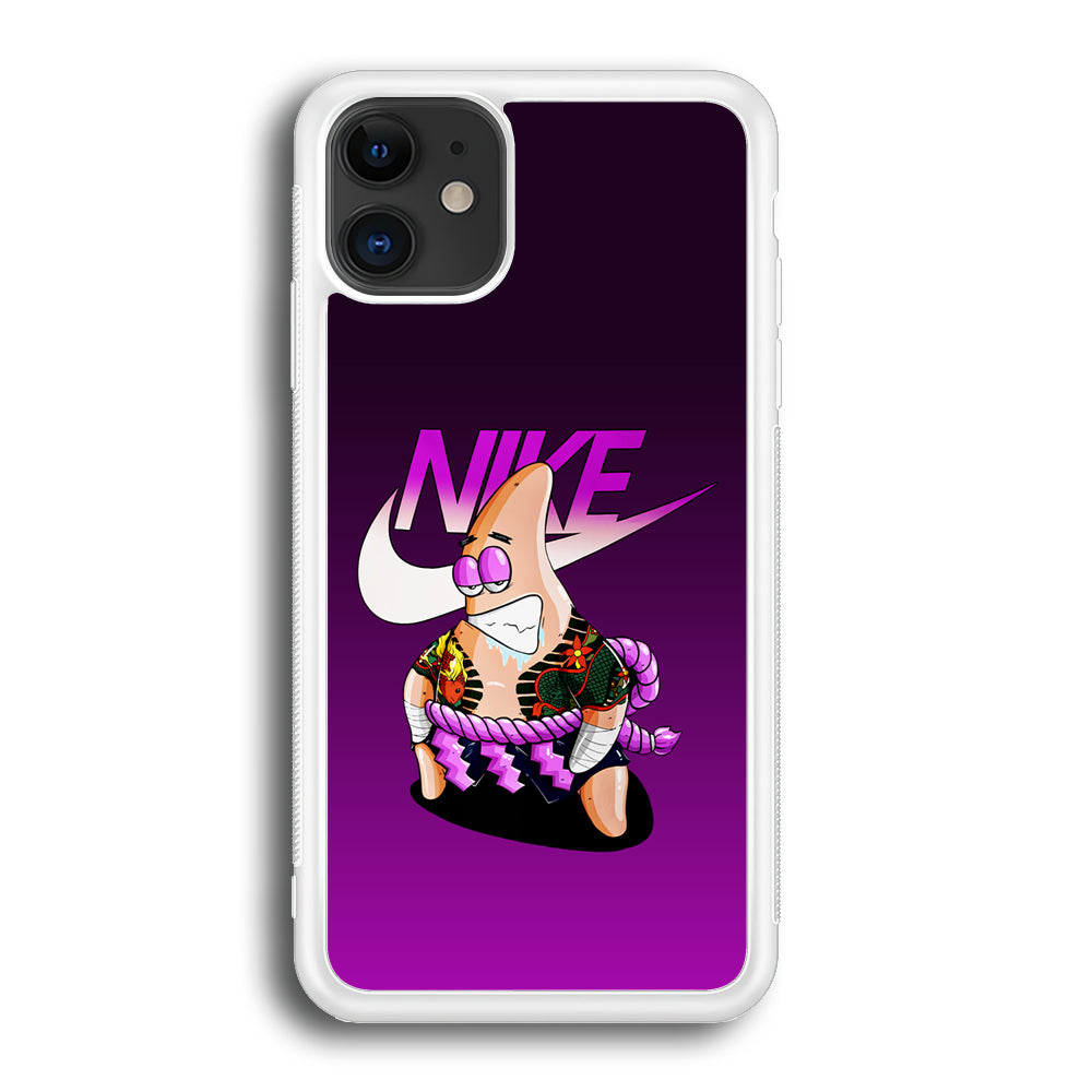 Nike Patrick Star Gangster iPhone 12 Case