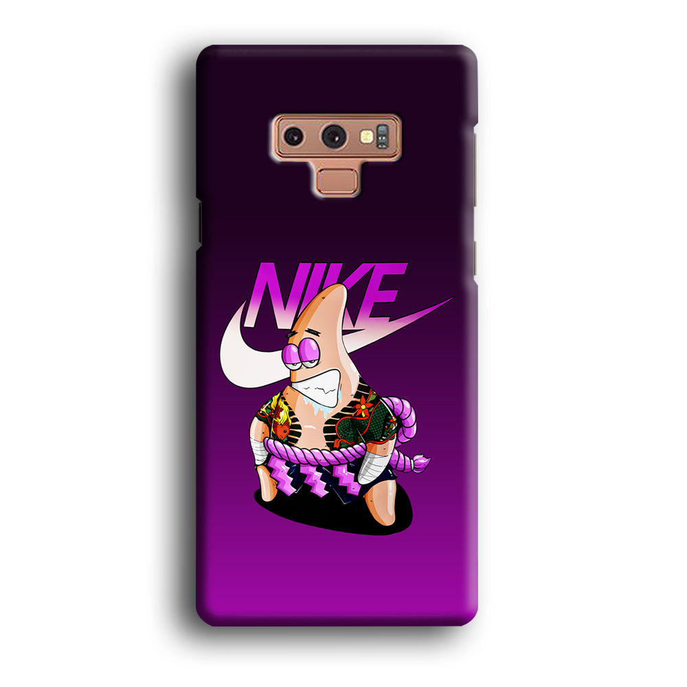 Nike Patrick Star Gangster Samsung Galaxy Note 9 Case