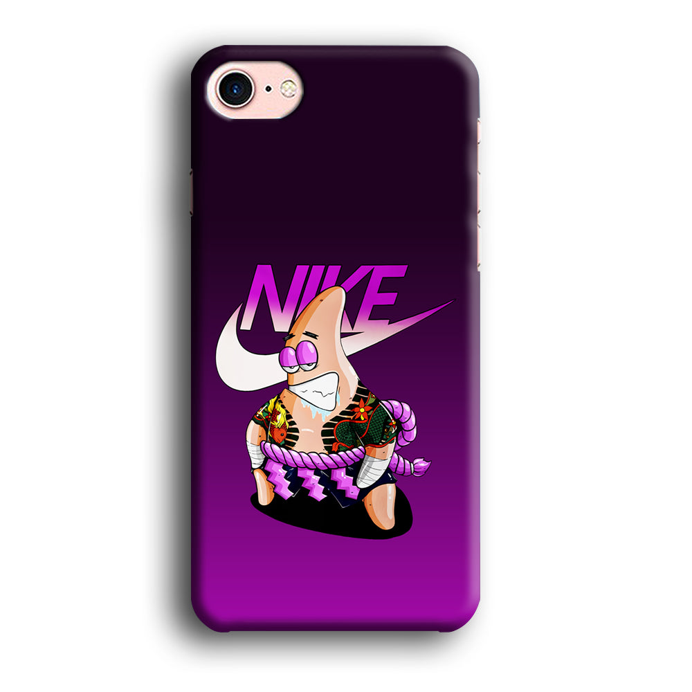 Nike Patrick Star Gangster iPhone SE 2020 Case