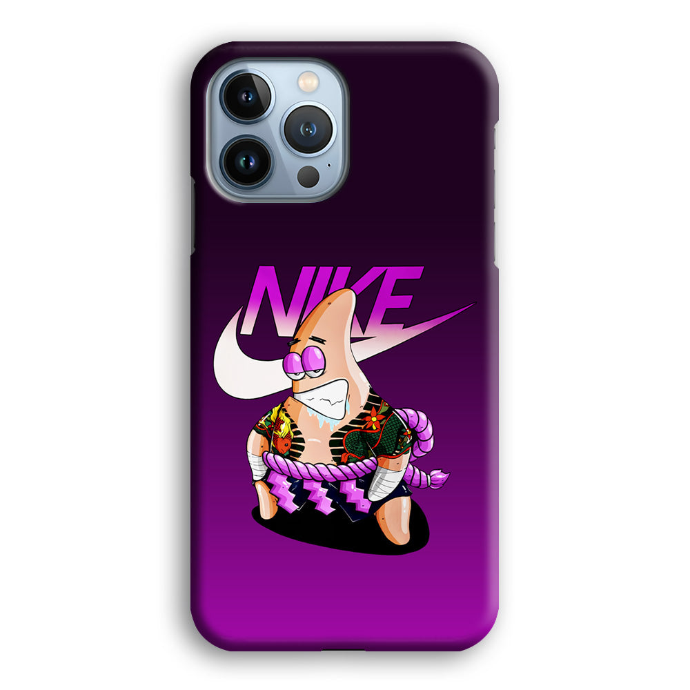 Nike Patrick Star Gangster iPhone 13 Pro Case