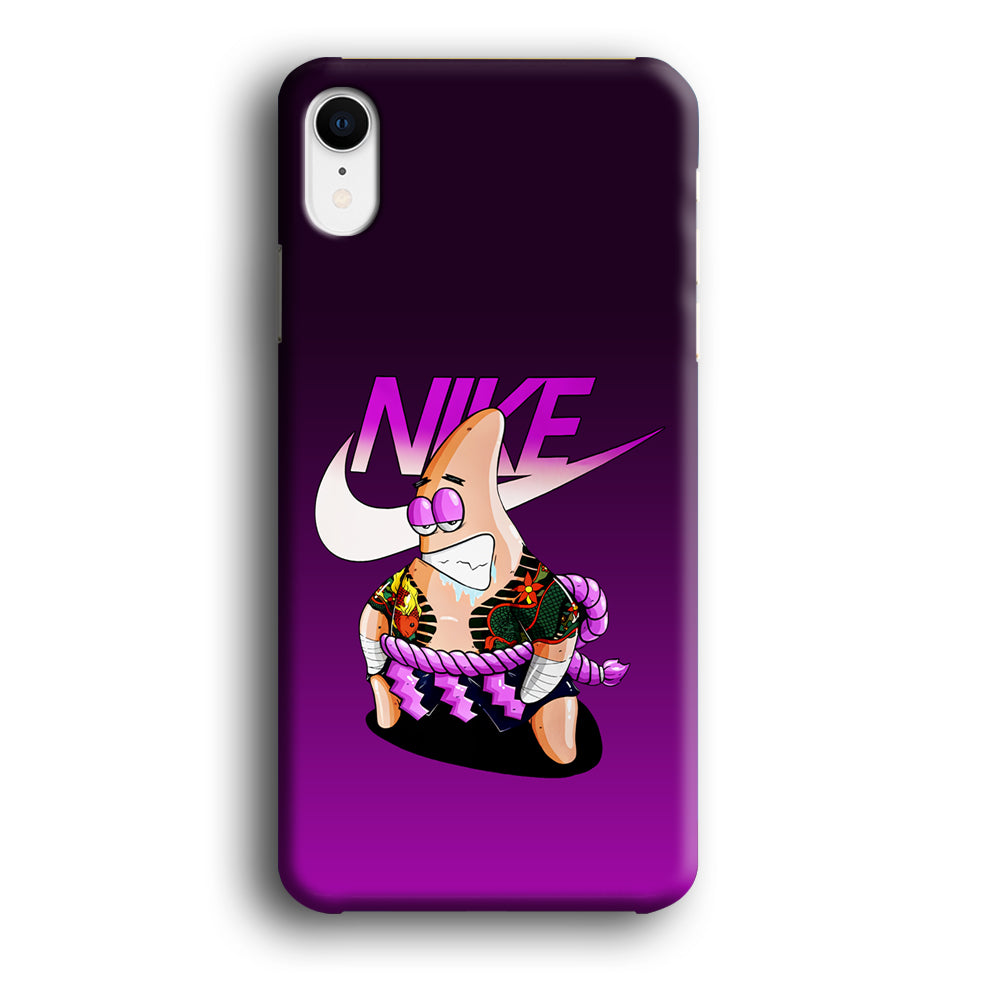 Nike Patrick Star Gangster iPhone XR Case