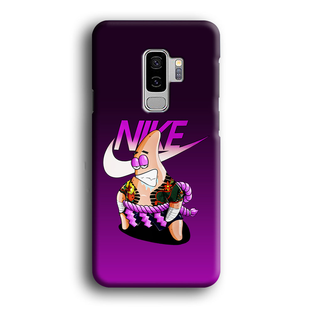 Nike Patrick Star Gangster Samsung Galaxy S9 Plus Case