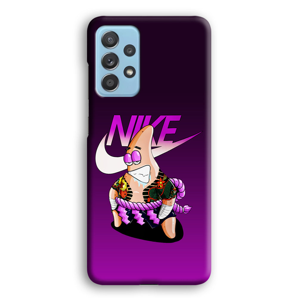 Nike Patrick Star Gangster Samsung Galaxy A52 Case