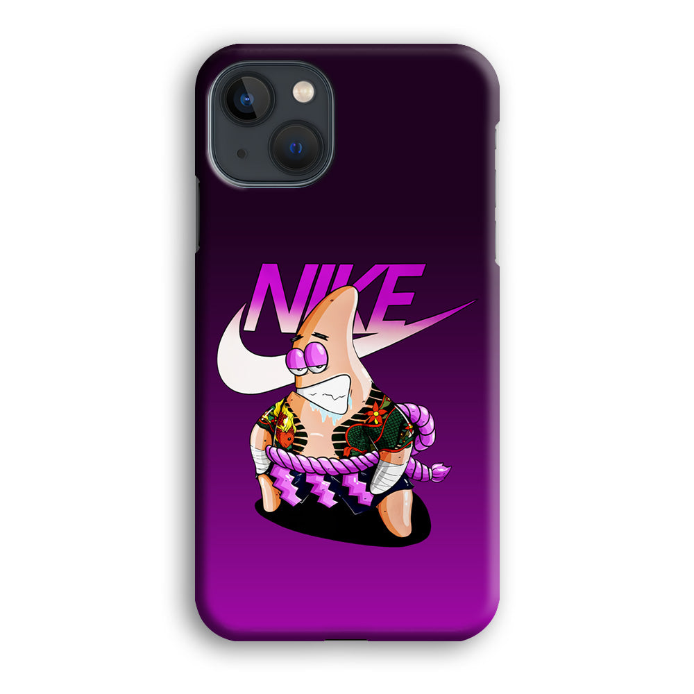 Nike Patrick Star Gangster iPhone 13 Mini Case