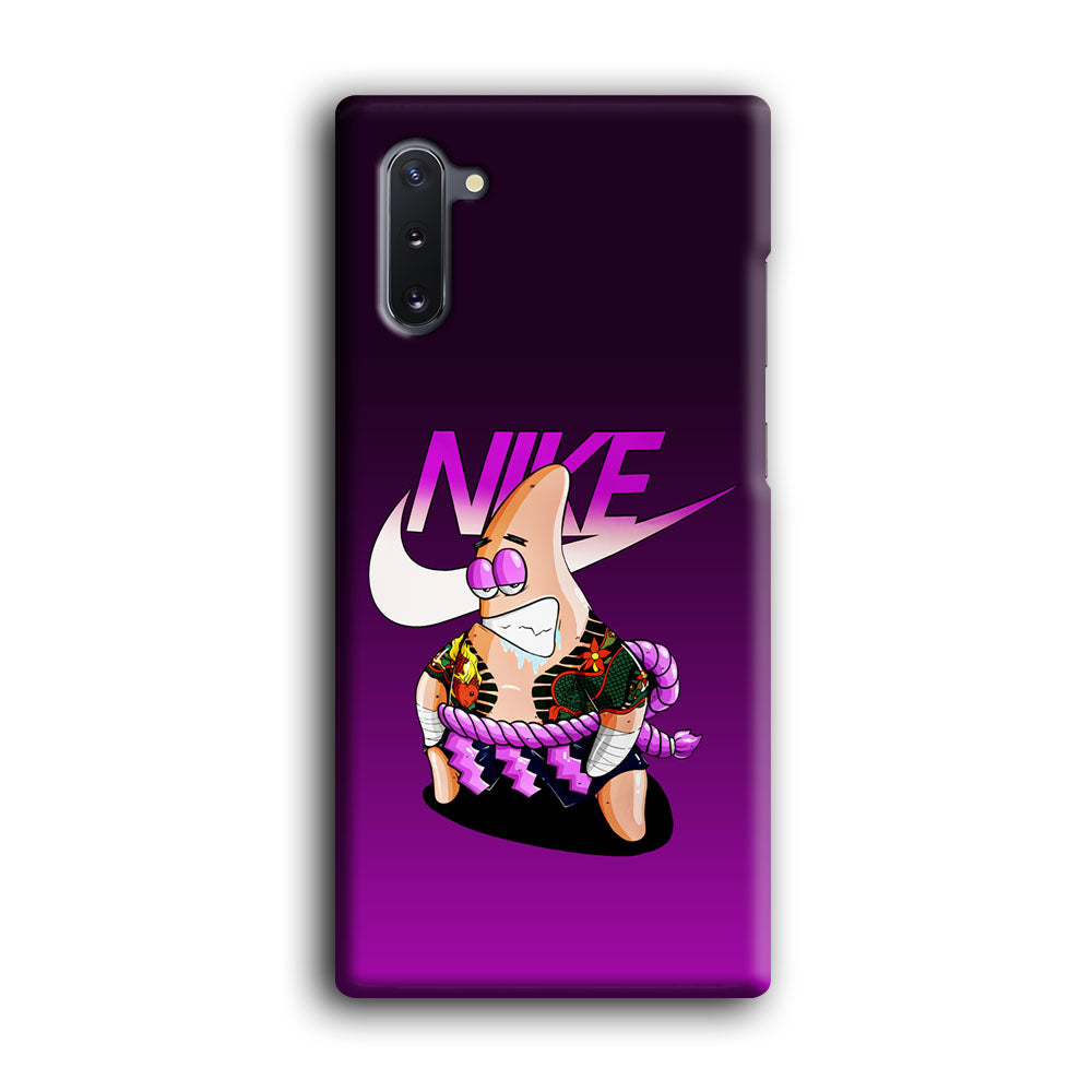 Nike Patrick Star Gangster Samsung Galaxy Note 10 Case