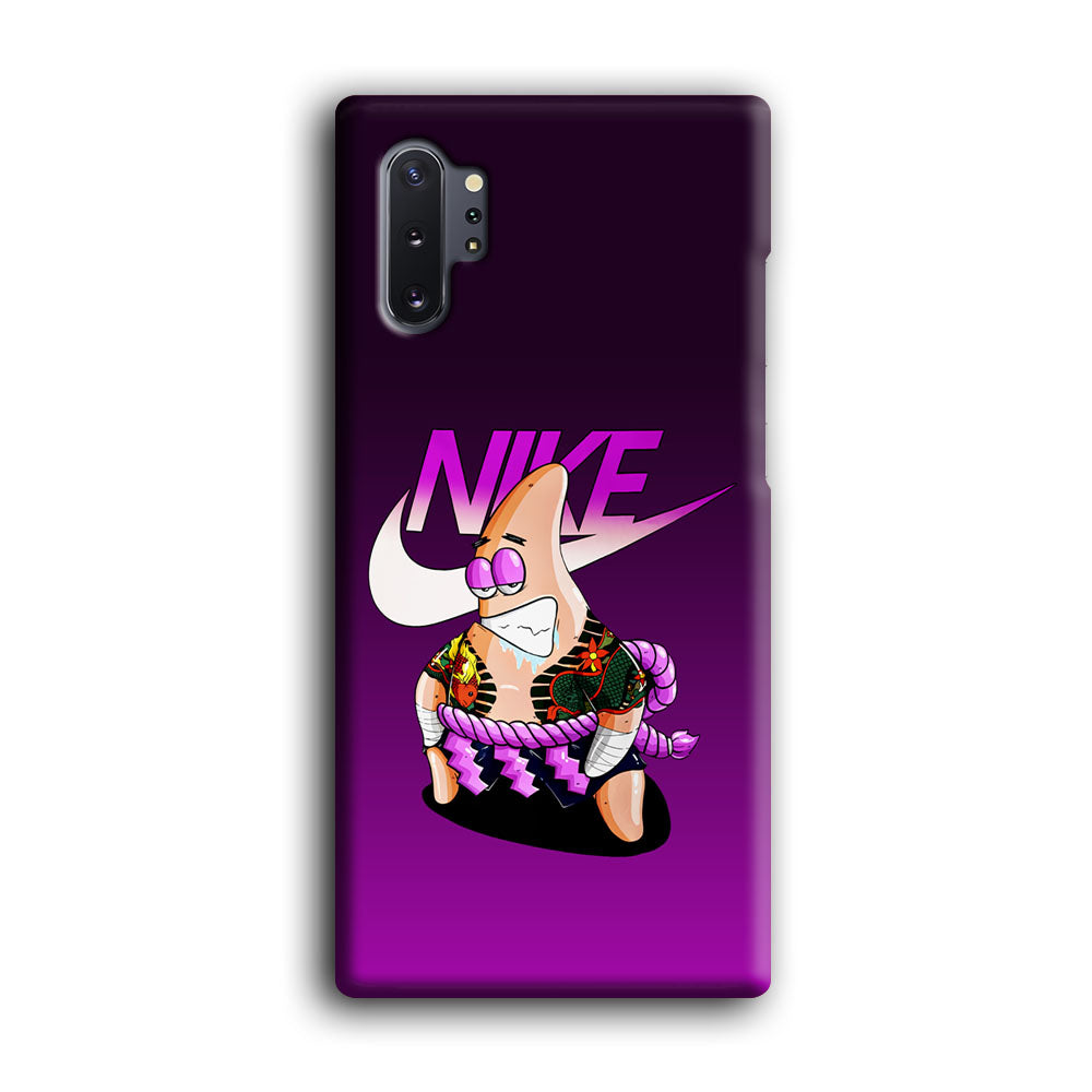 Nike Patrick Star Gangster Samsung Galaxy Note 10 Plus Case