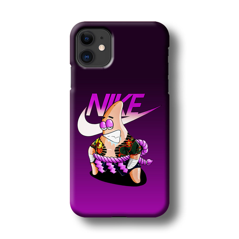 Nike Patrick Star Gangster iPhone 11 Case