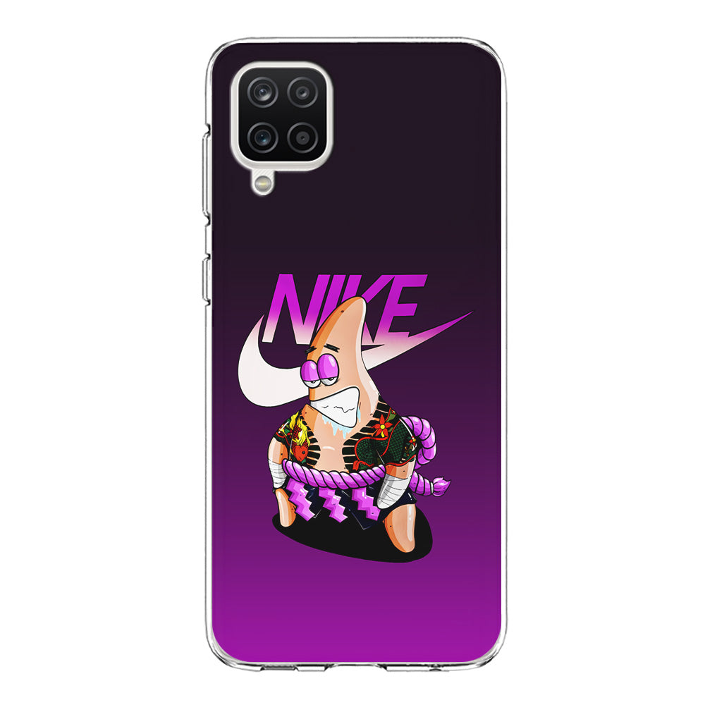 Nike Patrick Star Gangster Samsung Galaxy A12 Case