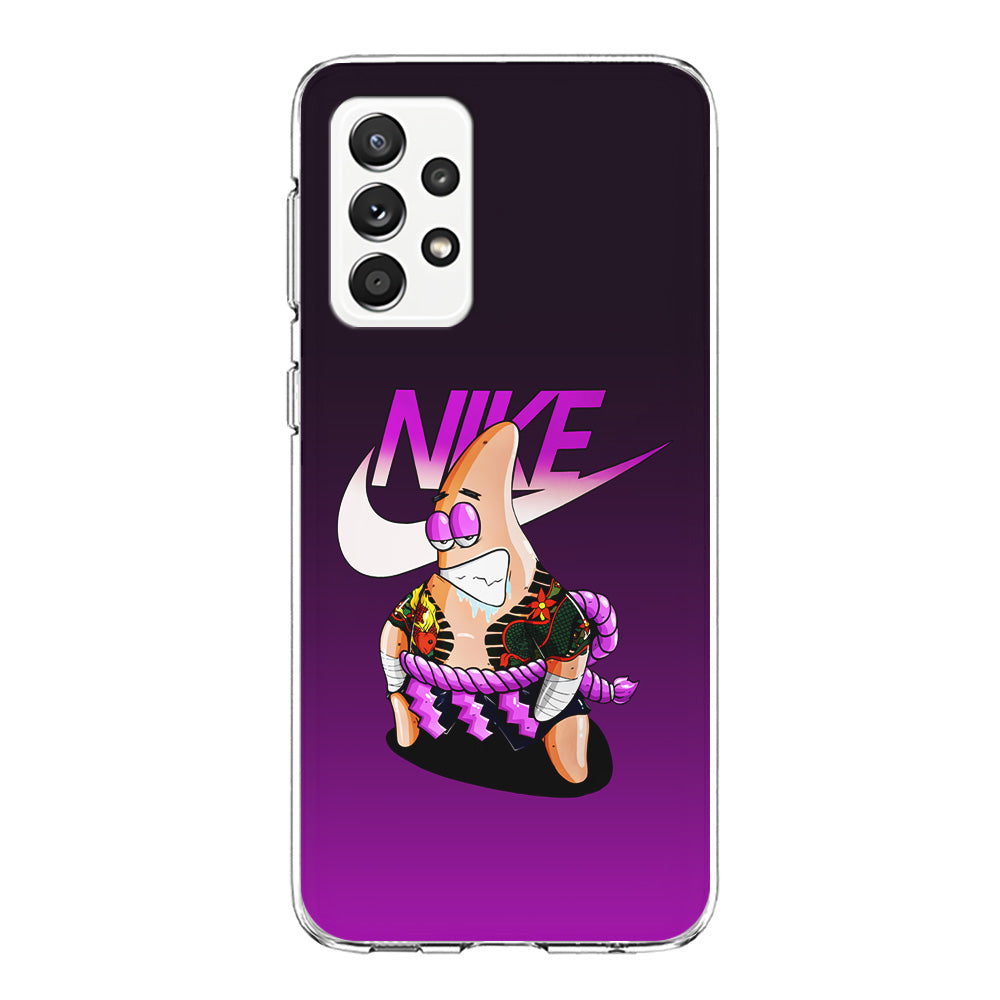 Nike Patrick Star Gangster Samsung Galaxy A52 Case