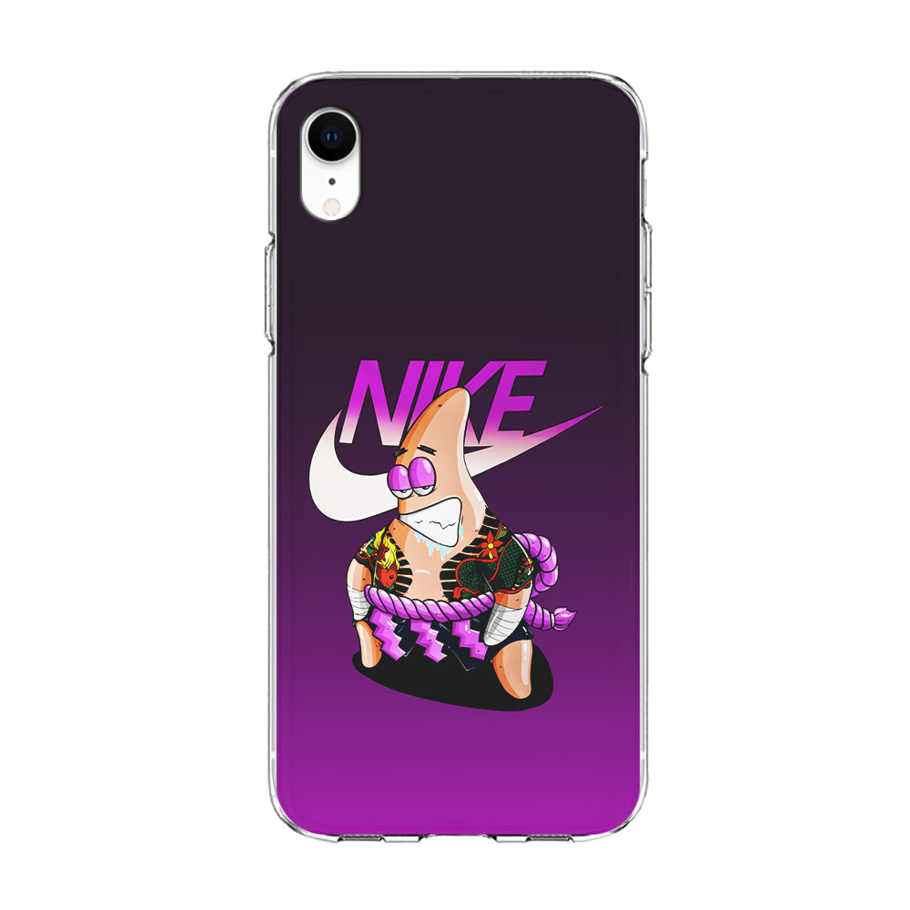 Nike Patrick Star Gangster iPhone XR Case