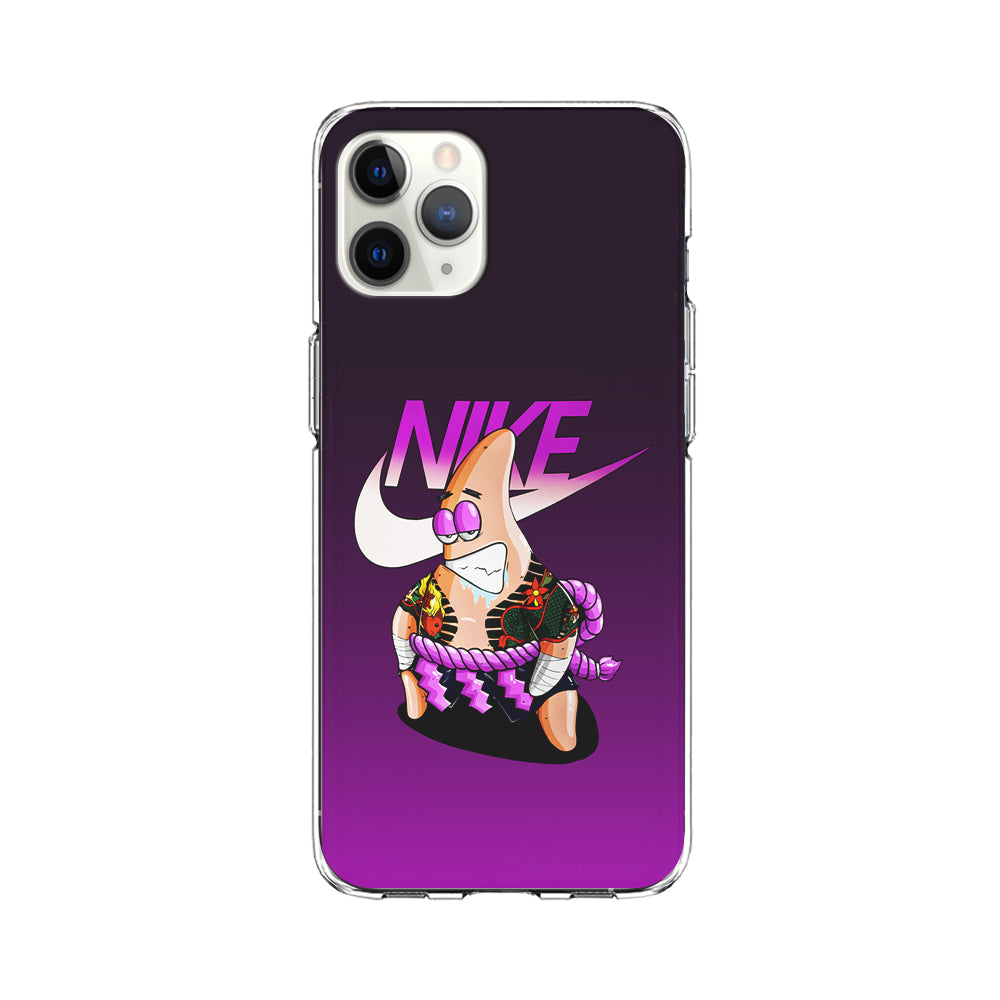 Nike Patrick Star Gangster iPhone 11 Pro Max Case