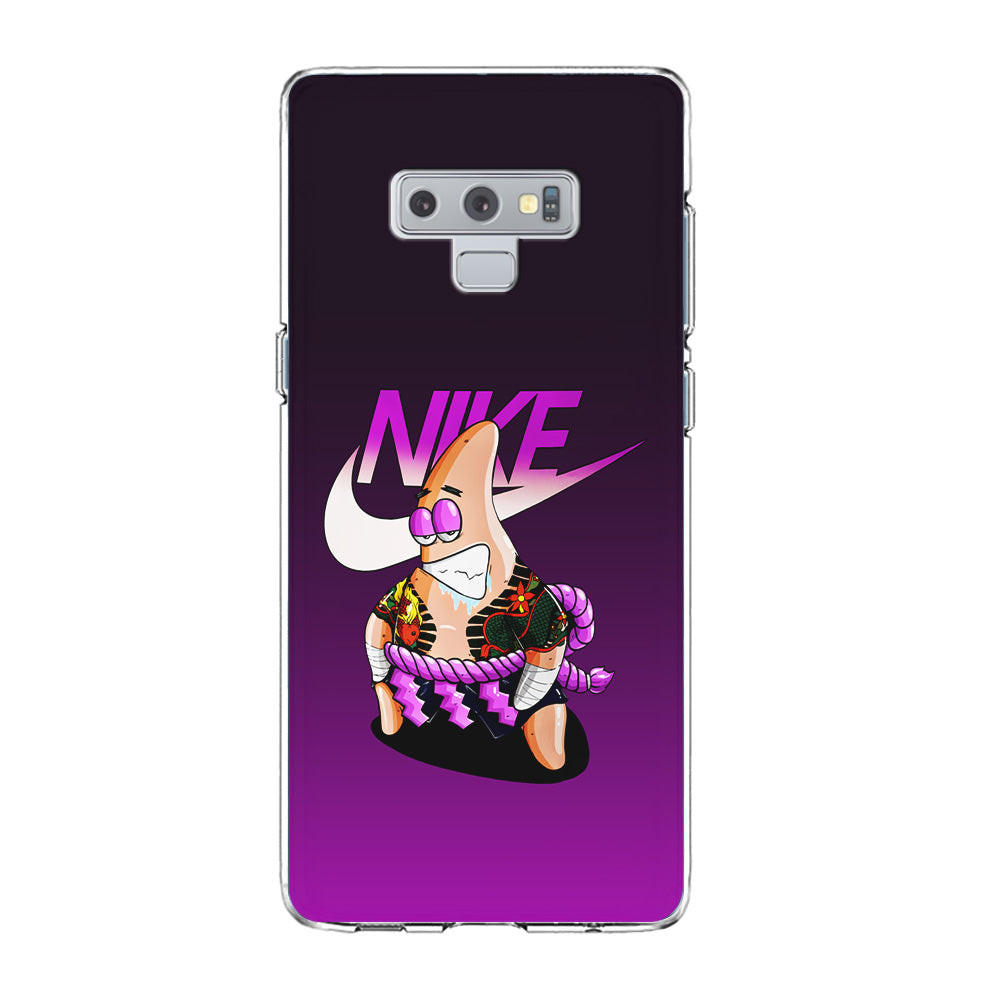 Nike Patrick Star Gangster Samsung Galaxy Note 9 Case