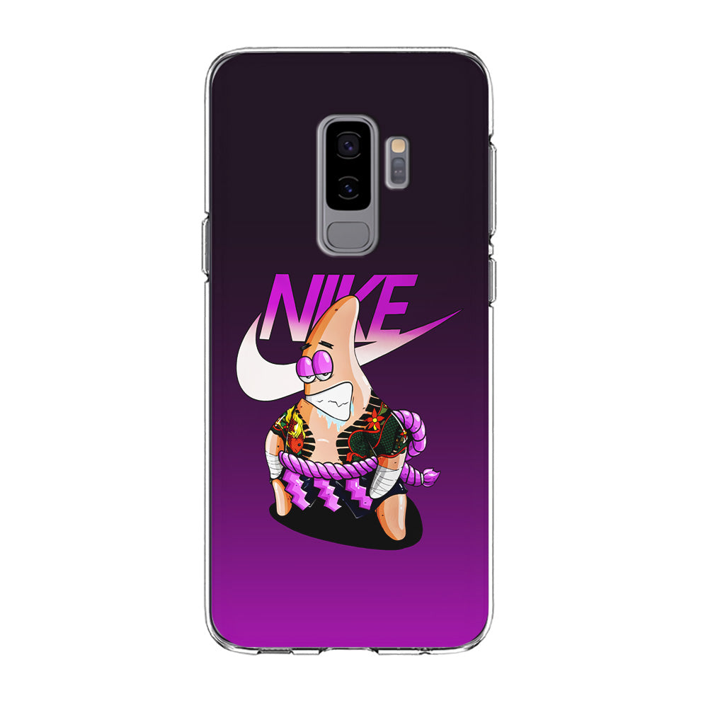 Nike Patrick Star Gangster Samsung Galaxy S9 Plus Case