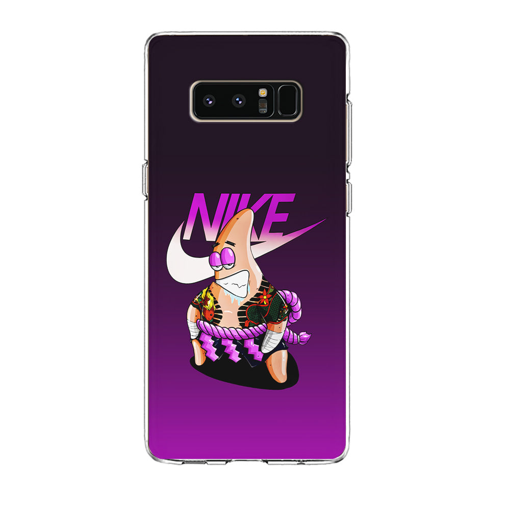 Nike Patrick Star Gangster Samsung Galaxy Note 8 Case