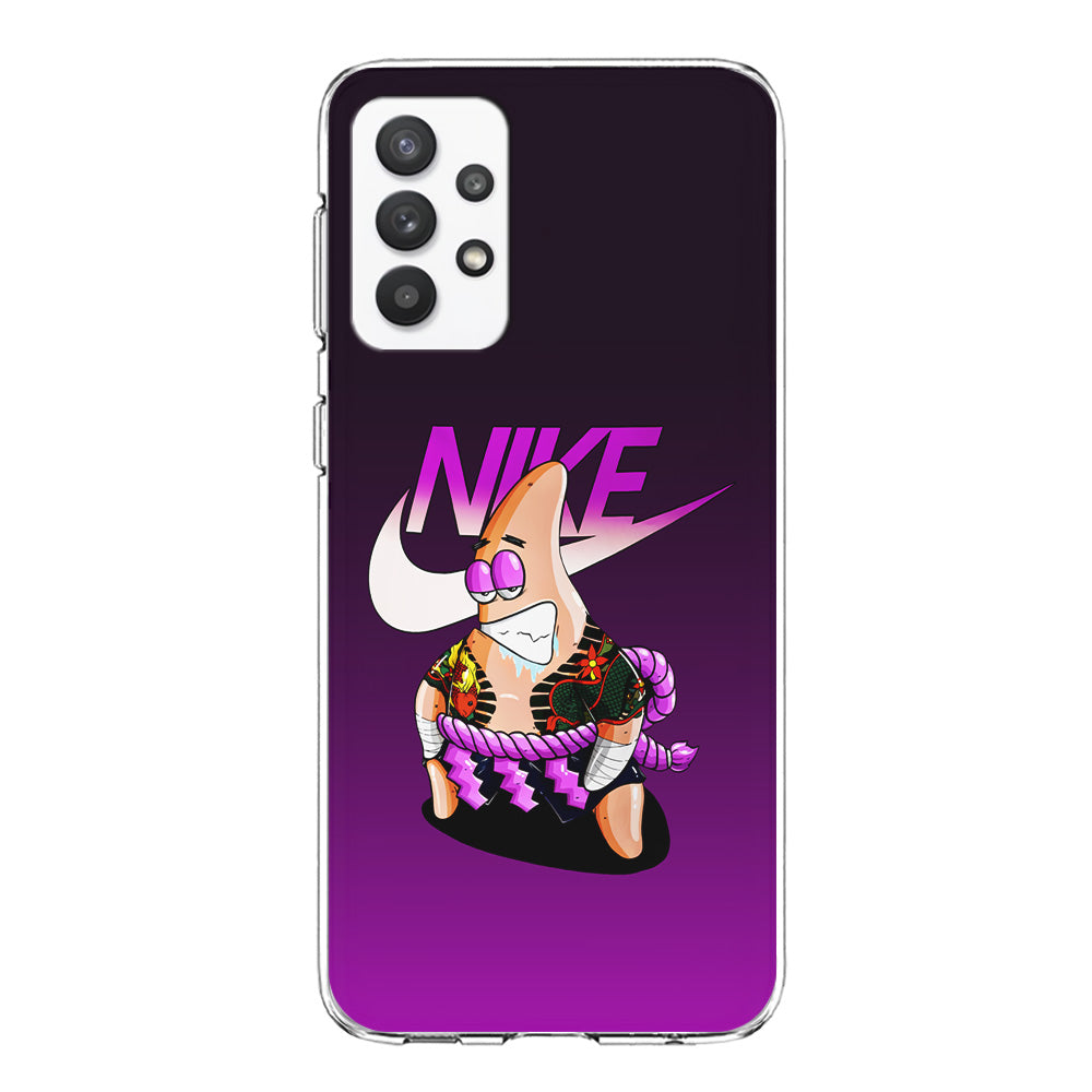 Nike Patrick Star Gangster Samsung Galaxy A32 Case