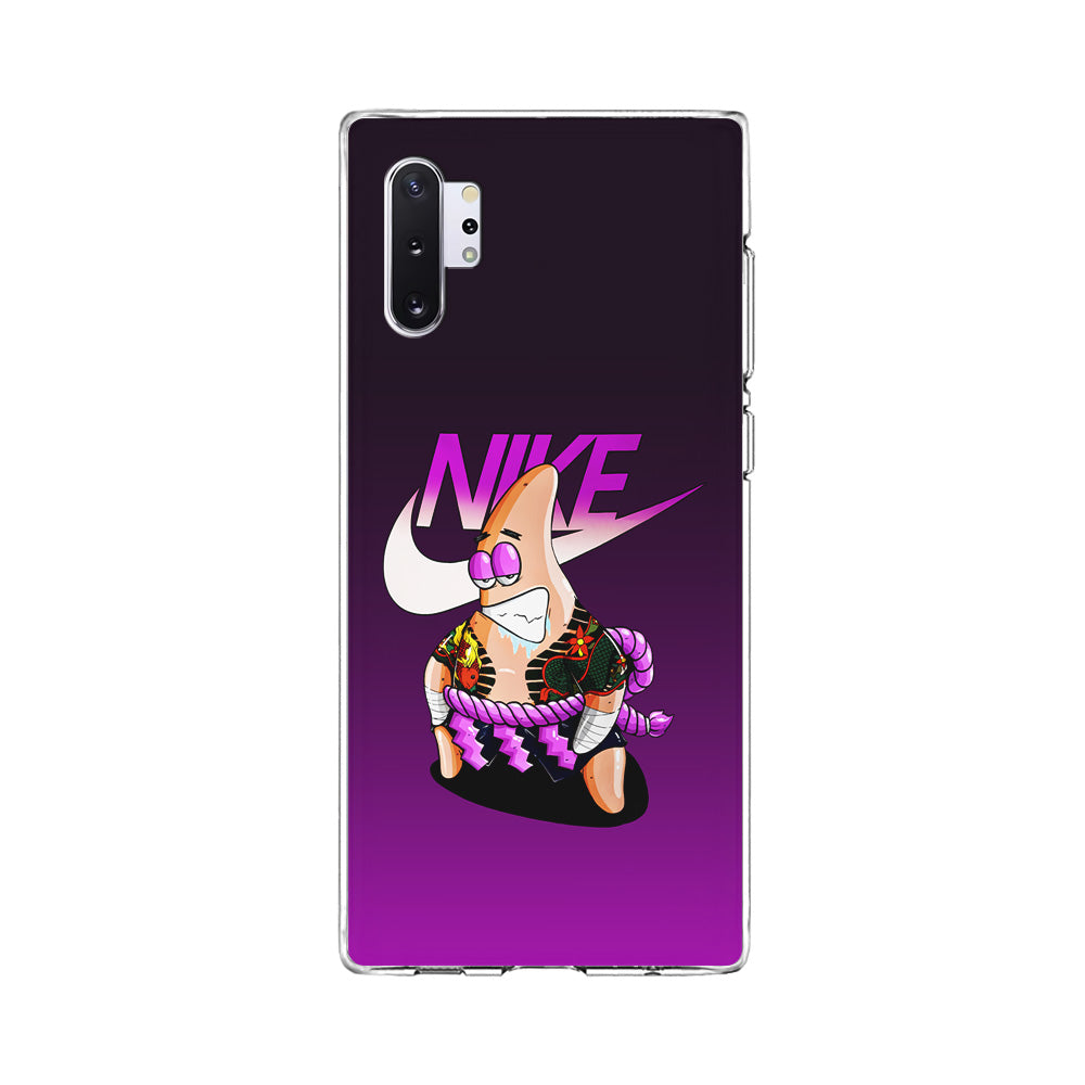 Nike Patrick Star Gangster Samsung Galaxy Note 10 Plus Case