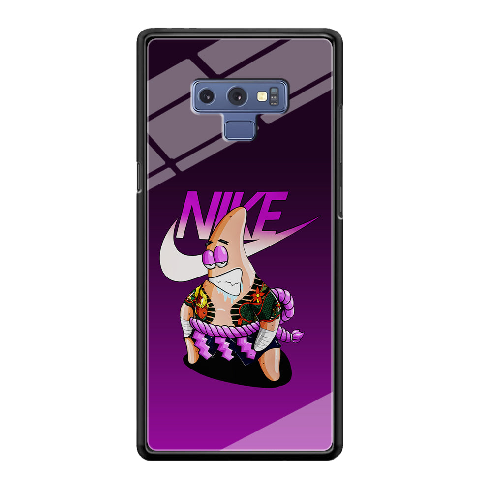 Nike Patrick Star Gangster Samsung Galaxy Note 9 Case