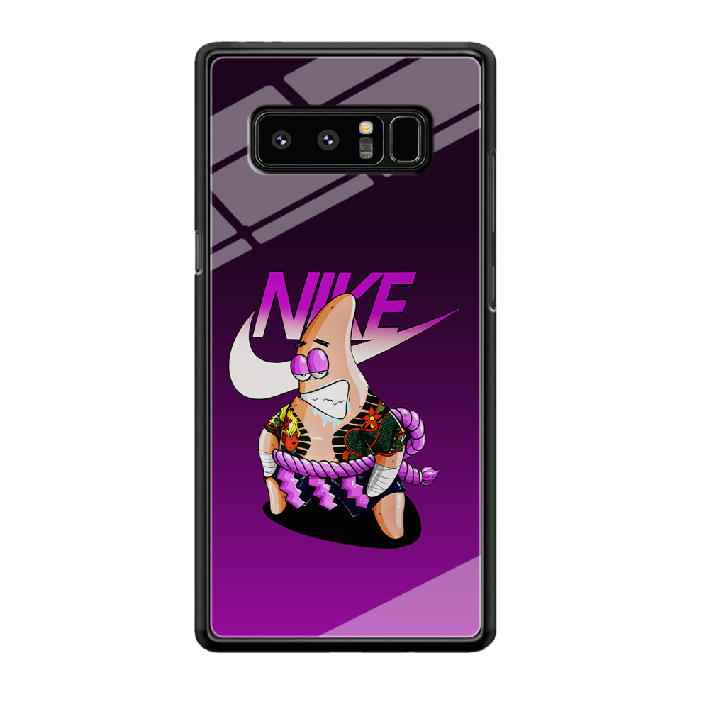 Nike Patrick Star Gangster Samsung Galaxy Note 8 Case