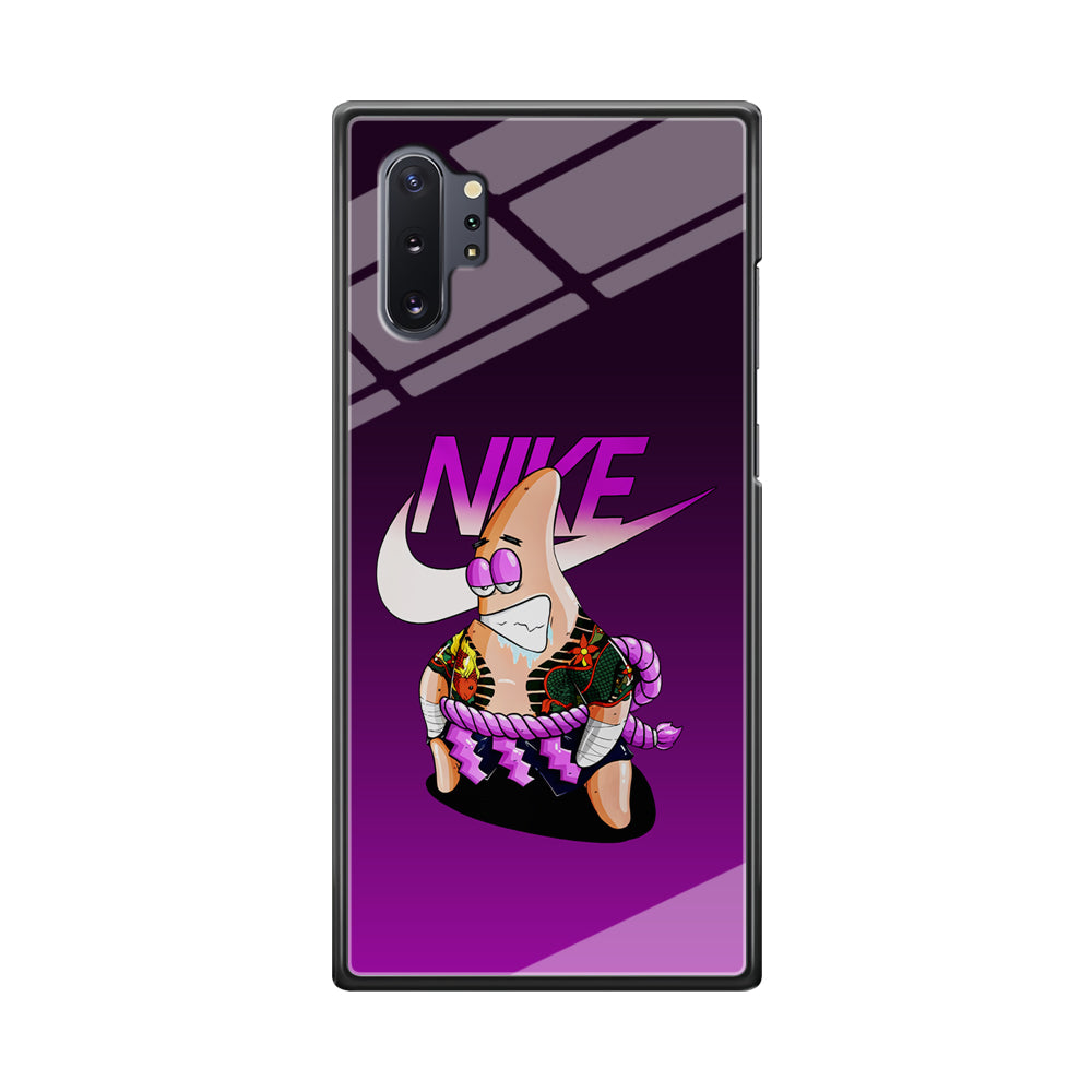 Nike Patrick Star Gangster Samsung Galaxy Note 10 Plus Case