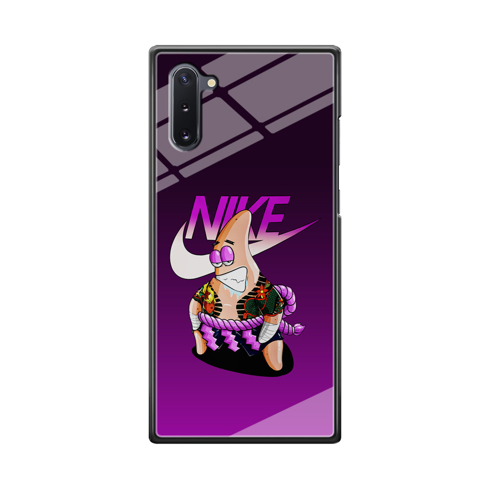 Nike Patrick Star Gangster Samsung Galaxy Note 10 Case