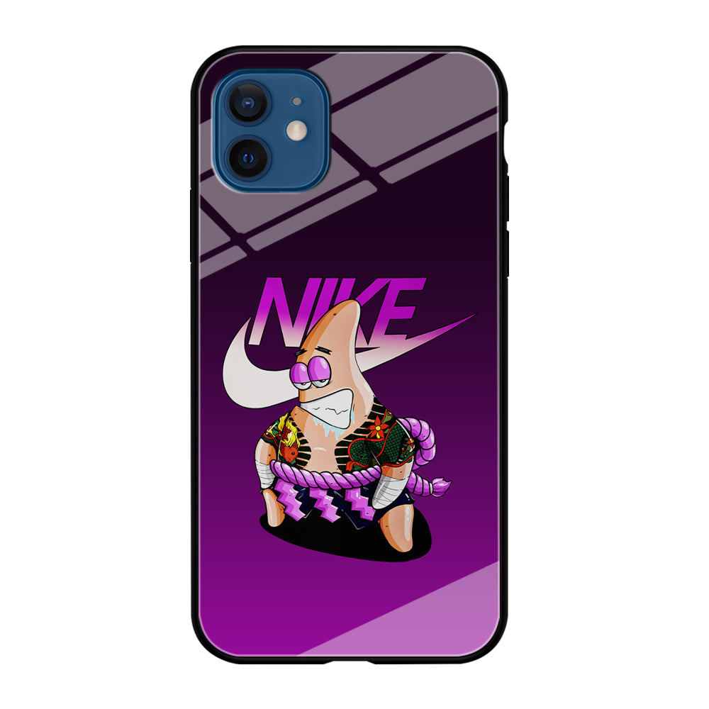 Nike Patrick Star Gangster iPhone 12 Case