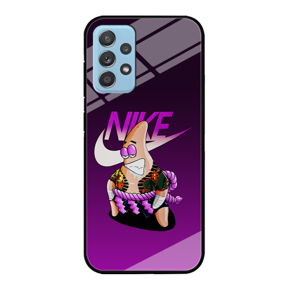 Nike Patrick Star Gangster Samsung Galaxy A72 Case