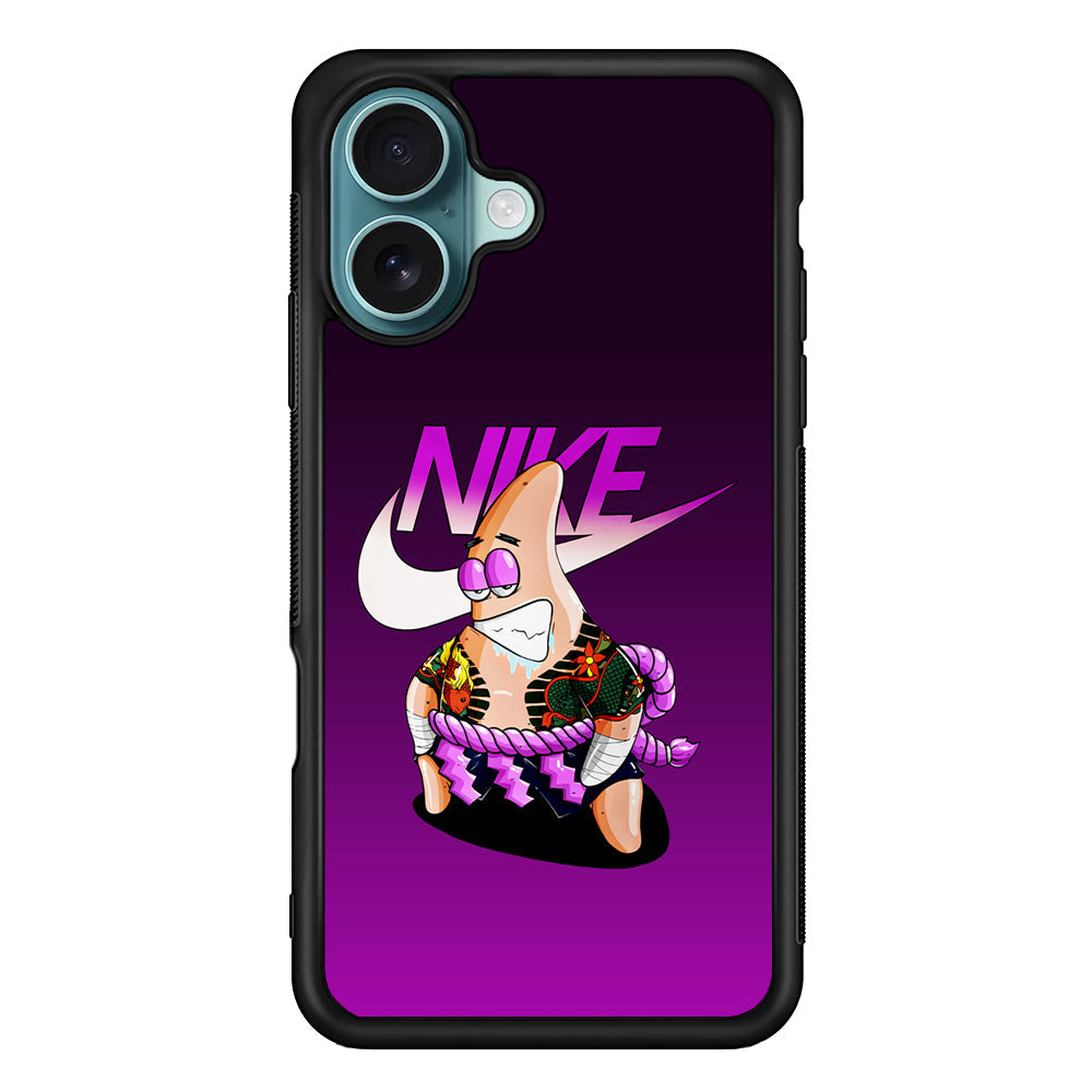 Nike Patrick Star Gangster iPhone 16 Plus Case - Altracase