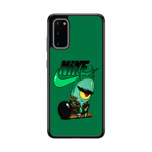 Nike Plankton Gangster Samsung Galaxy S20 Case-Mobile Phone Case-Rubber Black (2D Case)-Altracase