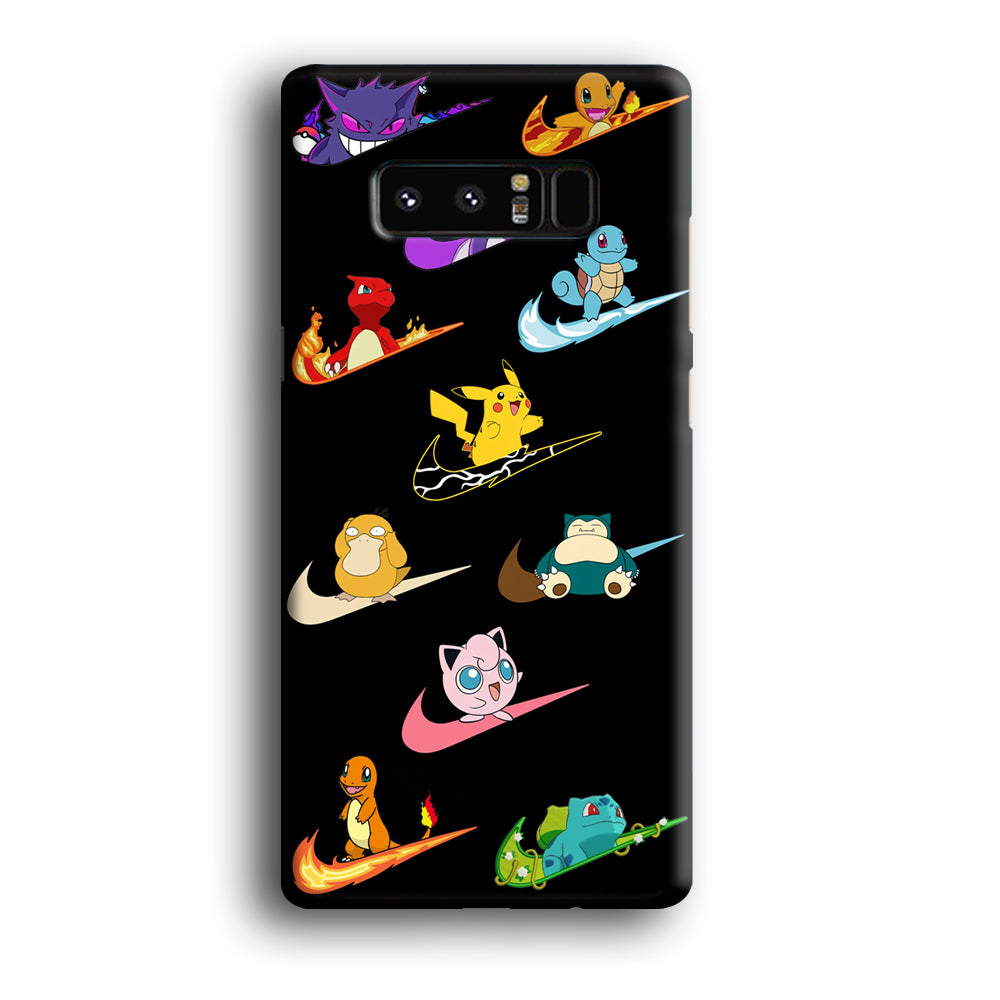 Nike Pokemon Collection Samsung Galaxy Note 8 Case