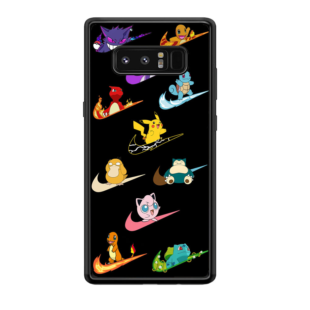 Nike Pokemon Collection Samsung Galaxy Note 8 Case