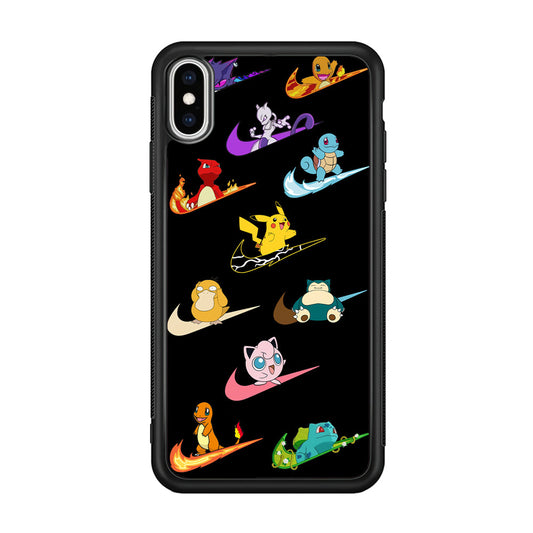 Nike Pokemon Collection iPhone Xs Max Case-Mobile Phone Case-Altracase