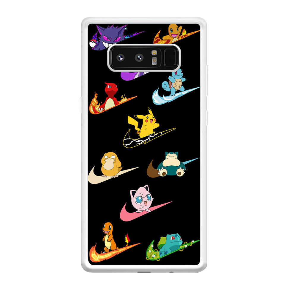 Nike Pokemon Collection Samsung Galaxy Note 8 Case