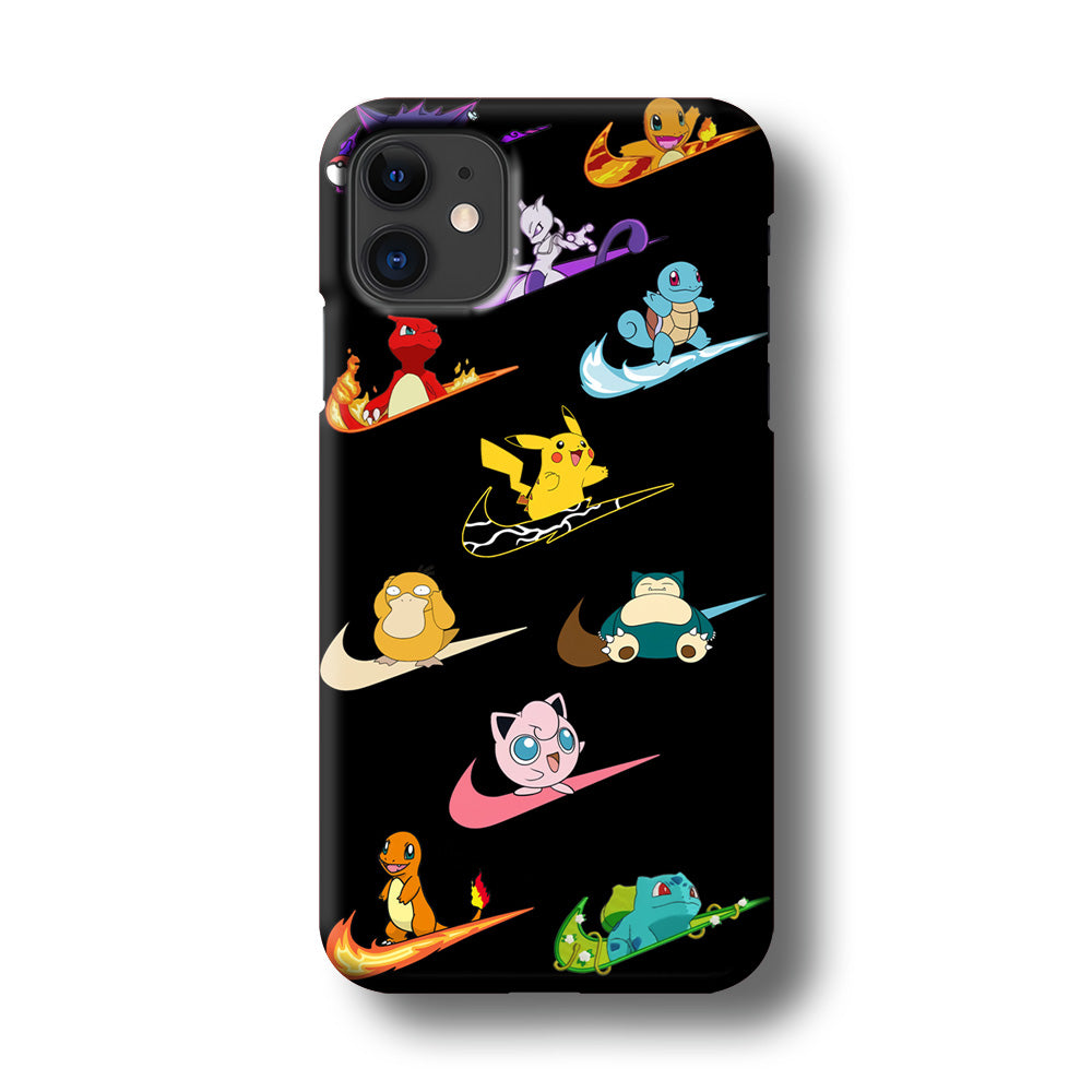 Nike Pokemon Collection iPhone 11 Case