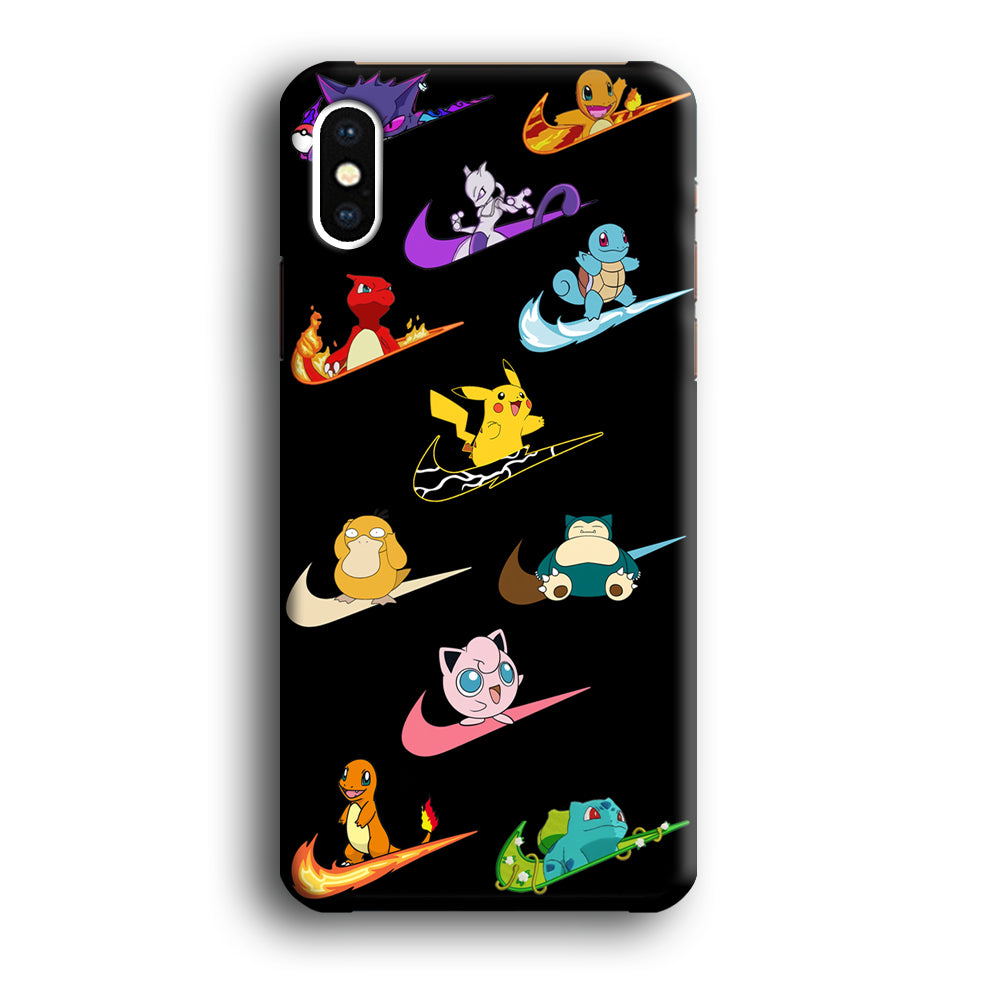 Nike Pokemon Collection iPhone Xs Case