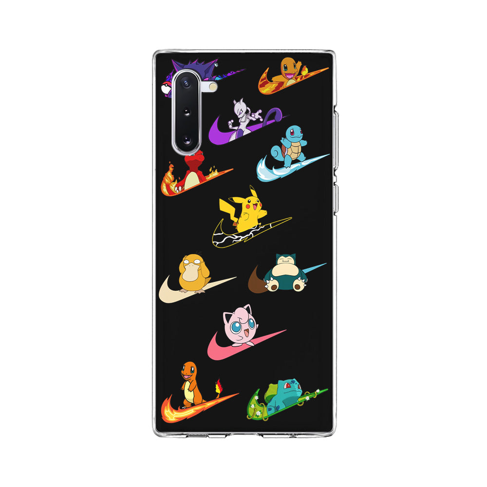 Nike Pokemon Collection Samsung Galaxy Note 10 Case