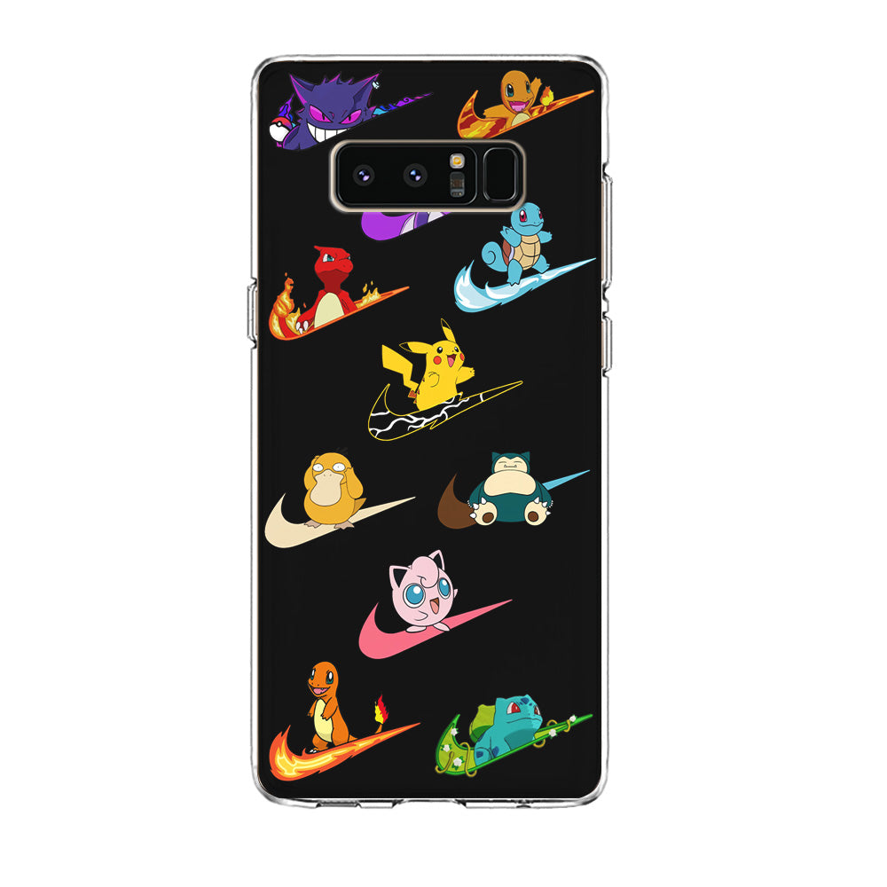 Nike Pokemon Collection Samsung Galaxy Note 8 Case