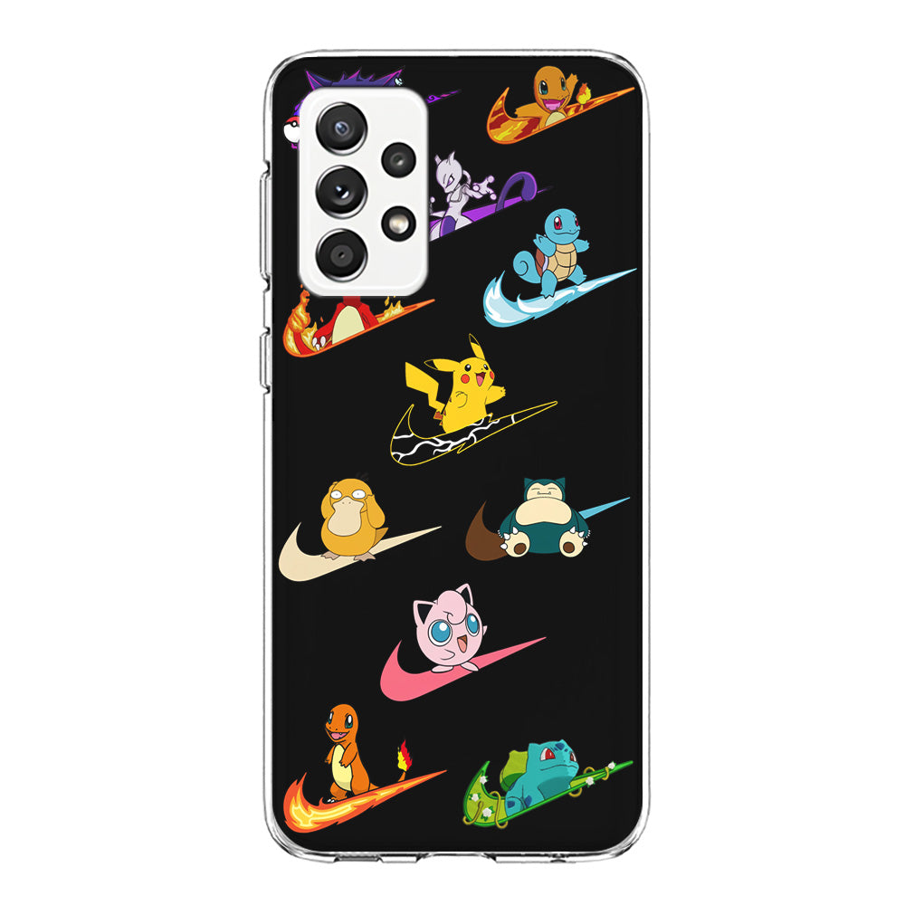 Nike Pokemon Collection Samsung Galaxy A72 Case