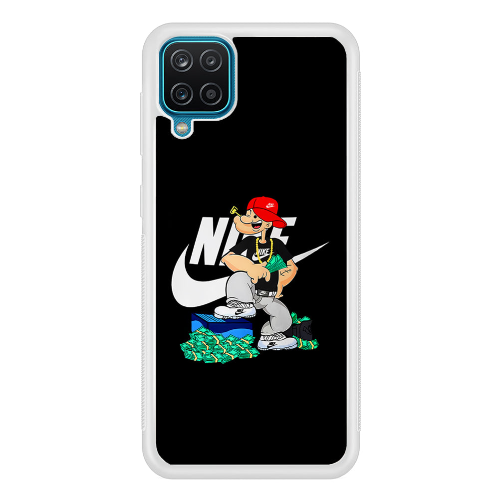 Nike Rich Popeye Samsung Galaxy A12 Case