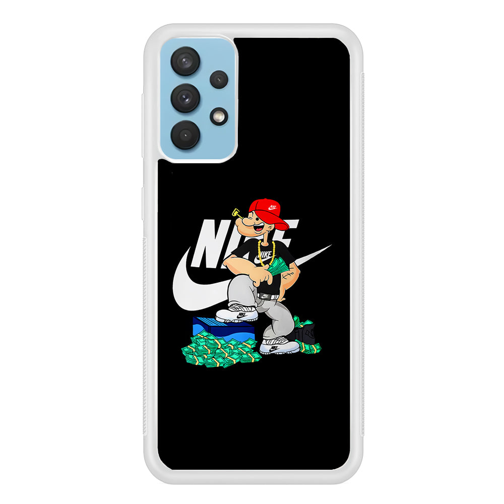 Nike Rich Popeye Samsung Galaxy A32 Case