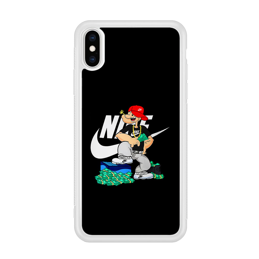 Nike Rich Popeye iPhone Xs Max Case