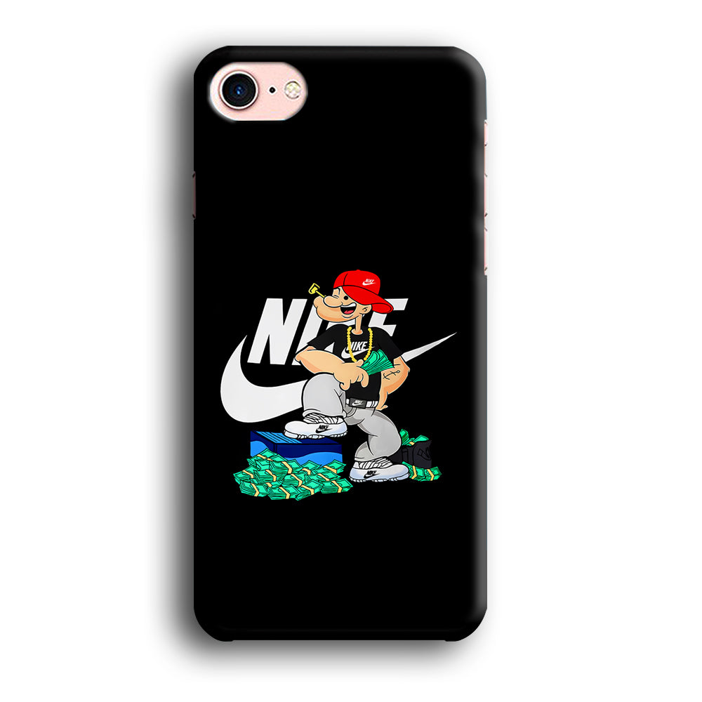 Nike Rich Popeye iPhone SE 2020 Case