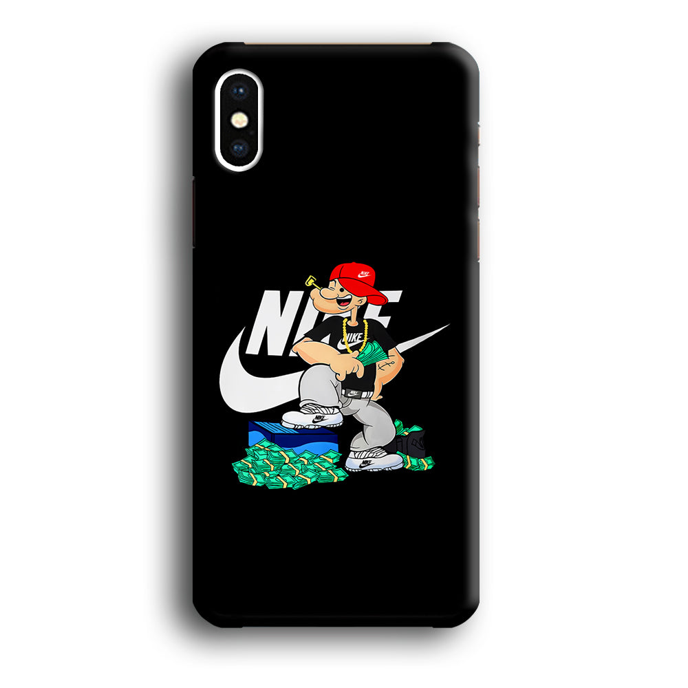 Nike Rich Popeye iPhone Xs Max Case