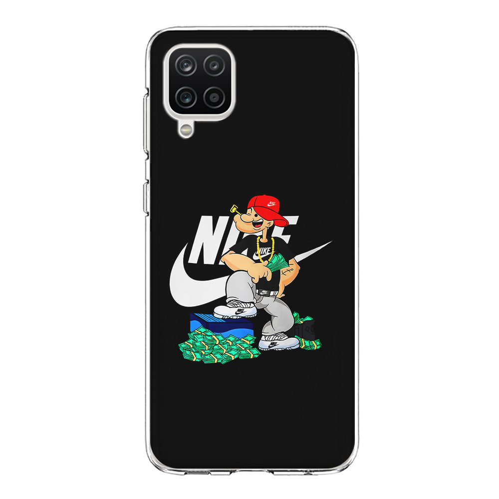 Nike Rich Popeye Samsung Galaxy A12 Case