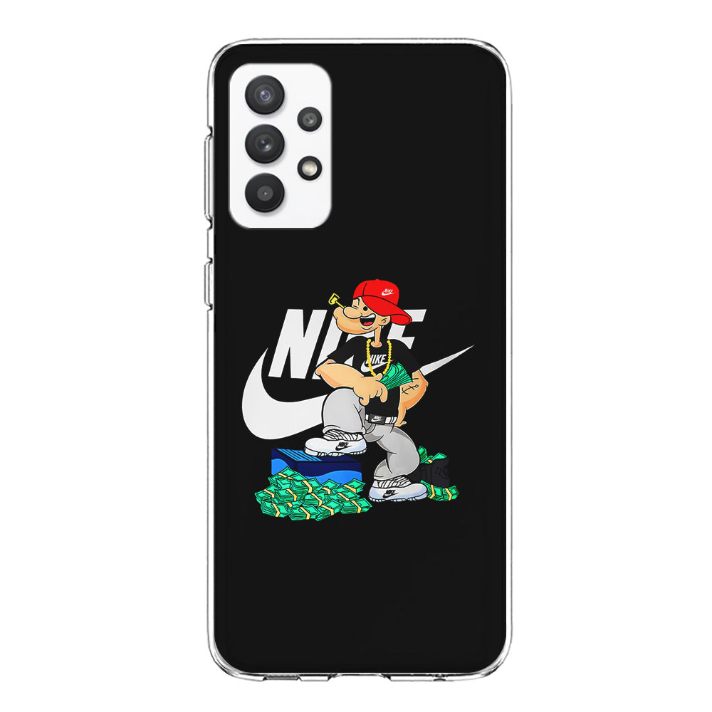 Nike Rich Popeye Samsung Galaxy A32 Case