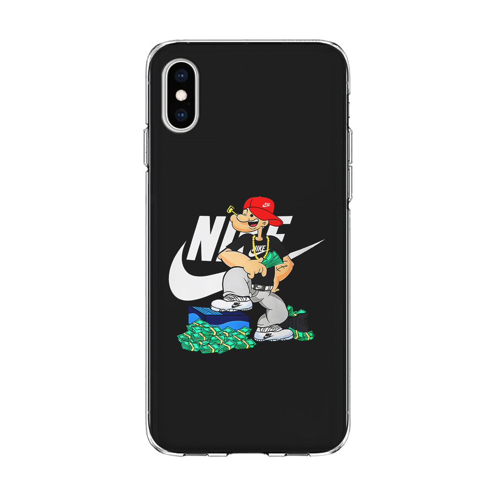 Nike Rich Popeye iPhone Xs Max Case